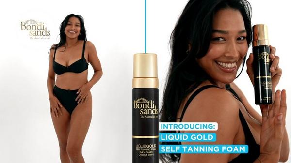 Bondi Sands Salon Quality Self Tanning Foam Liquid Gold #9