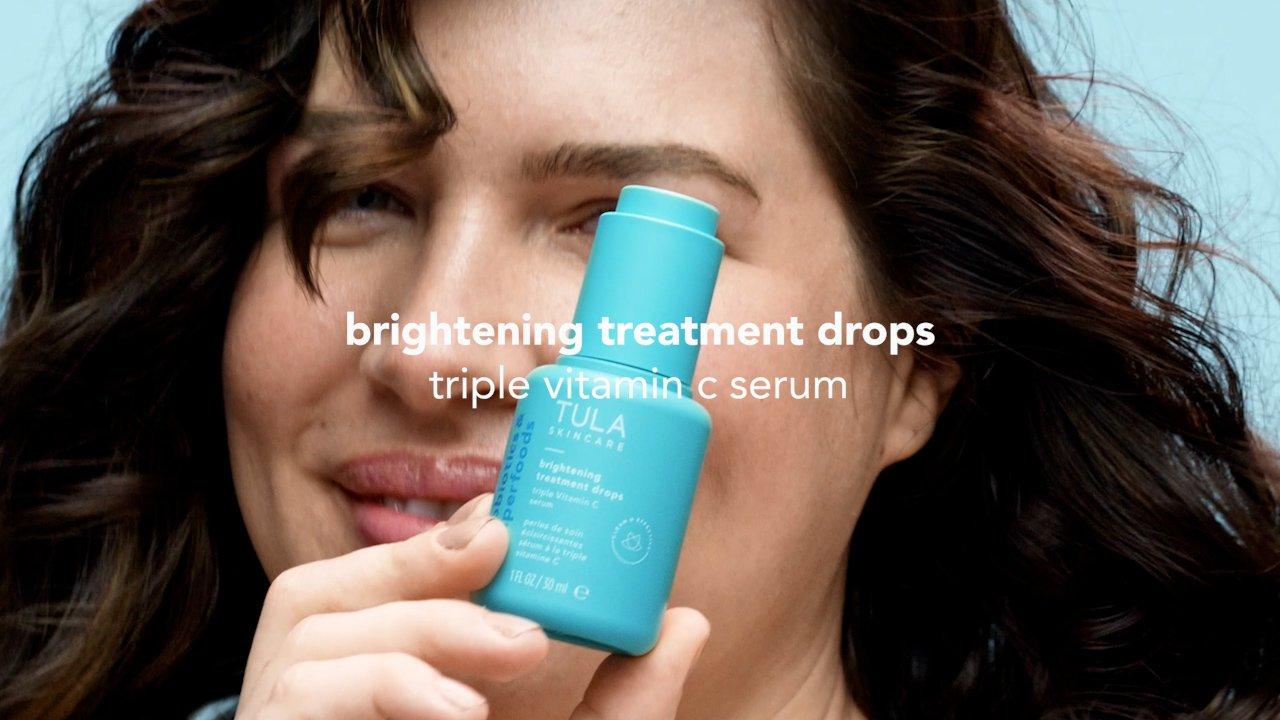 Brightening Treatment Drops Triple Vitamin C Serum - TULA