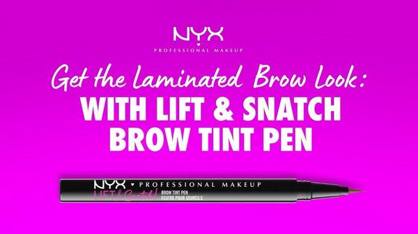 NYX Professional Makeup Lift & Snatch Brow Tint Pen Waterproof Eyebrow Pen #10