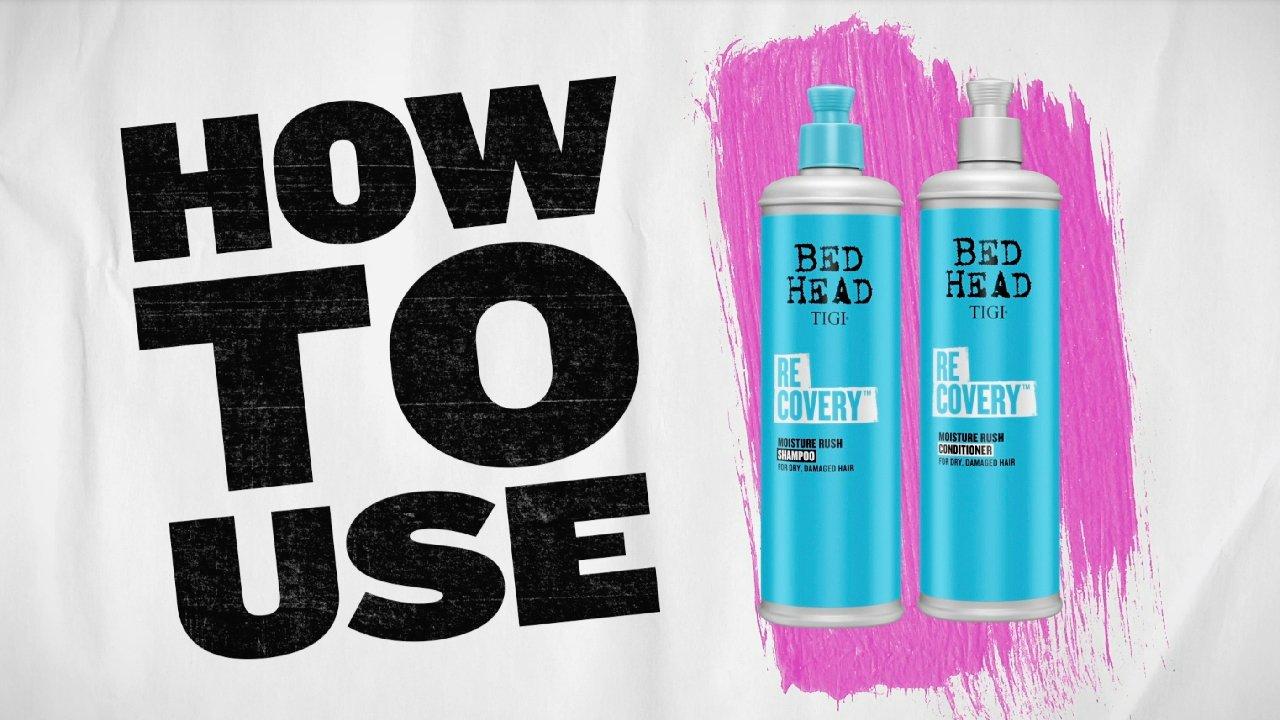 TIGI BED HEAD RECOVERY Après-shampoing pour cheveux abîmés 600ml