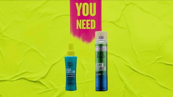 Bed Head Salty Not Sorry Texturizing Salt Spray For Natural Undone Hairstyles #6