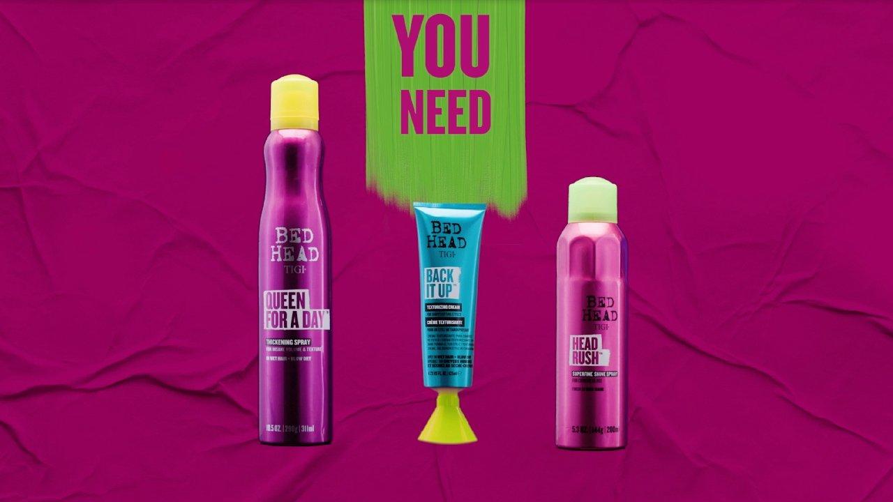 Headrush Shine Hair Spray For Smooth Shiny Hair - Bed Head