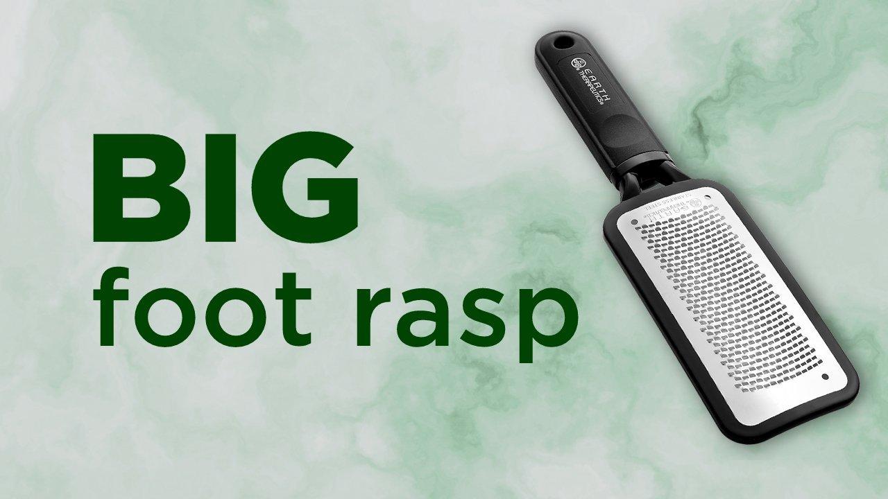 Big Foot Rasp For Hard Dry Skin  Calluses & Dead Skin on Feet