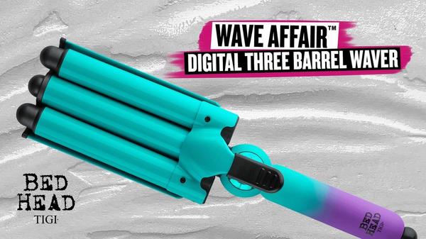 Bed Head Wave Affair Jumbo 3 Barrel Ceramic Hair Waver #9