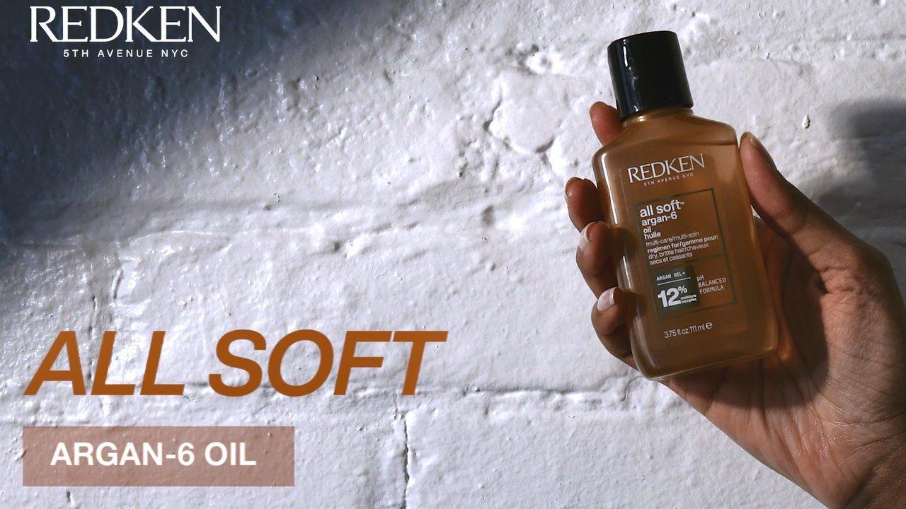 Redken All Soft Argan-6 Hair Oil 111ml Redken All Soft Argan-6 Hair Oil 111ml