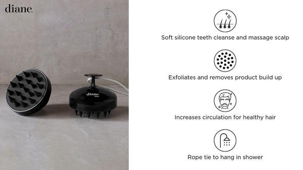 Diane Deep Cleanse Shampoo Scalp Massage Brush #6