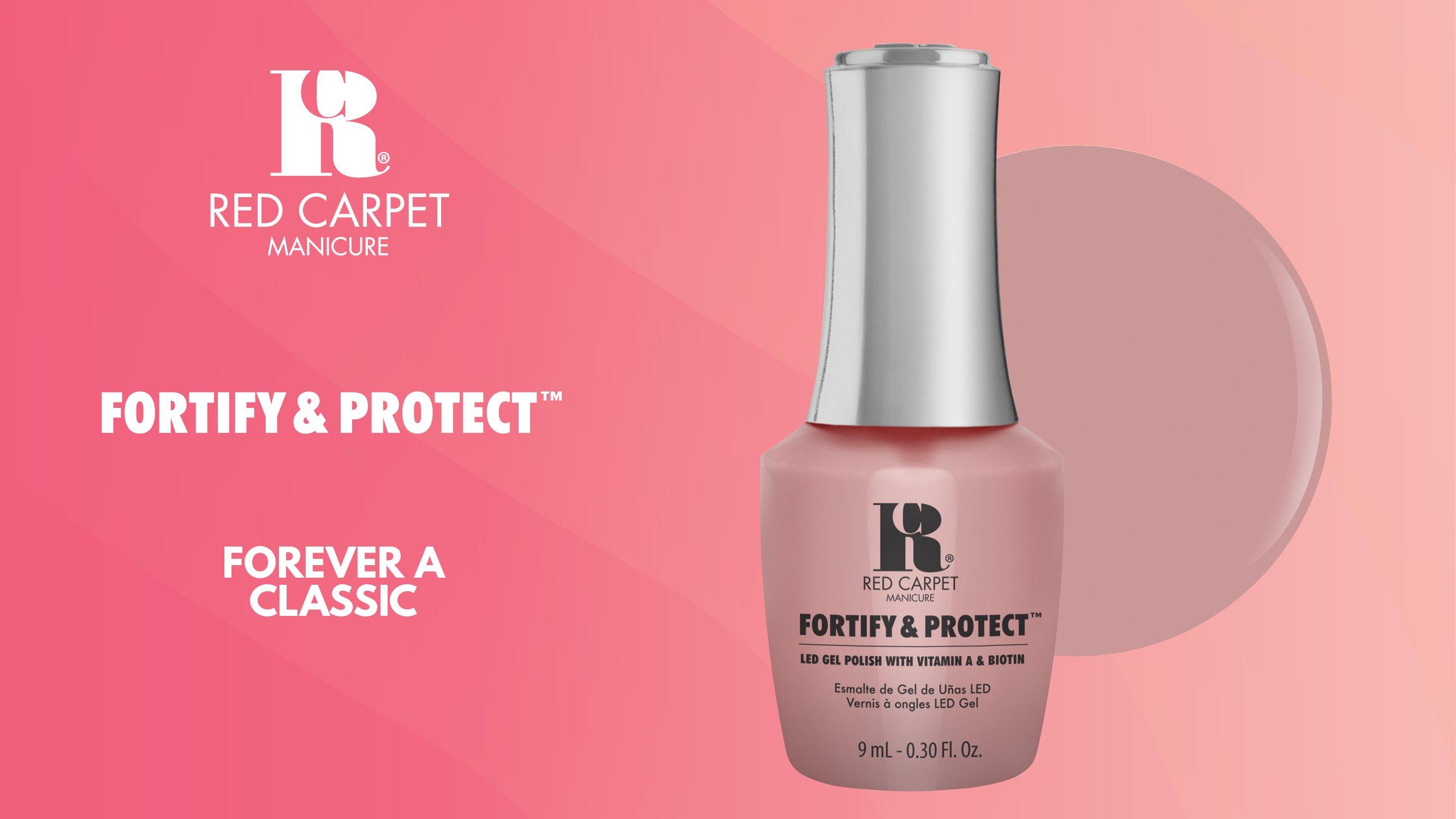 Red Carpet Manicure - Forever A Classic Fortify & Protect LED Gel