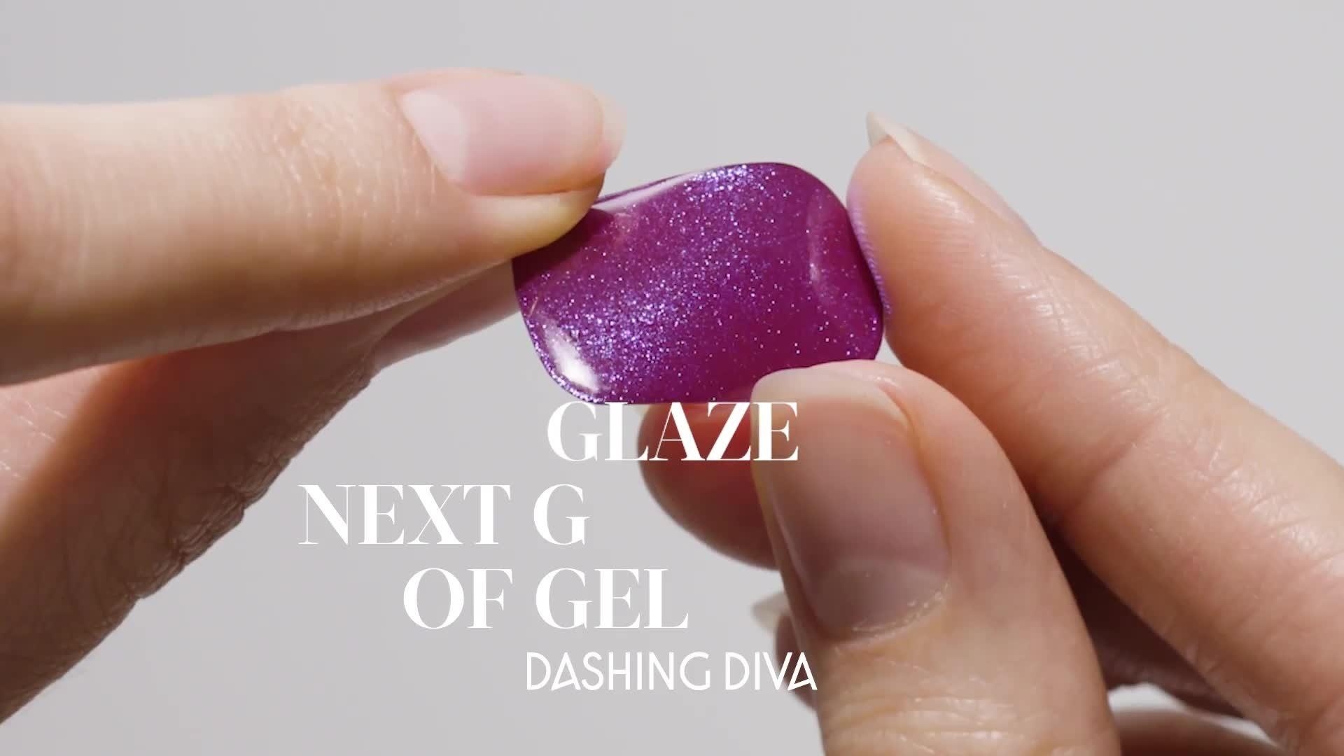 Dashing Diva Mini LED Lamp Made for Glaze Semi-Cured Gel White