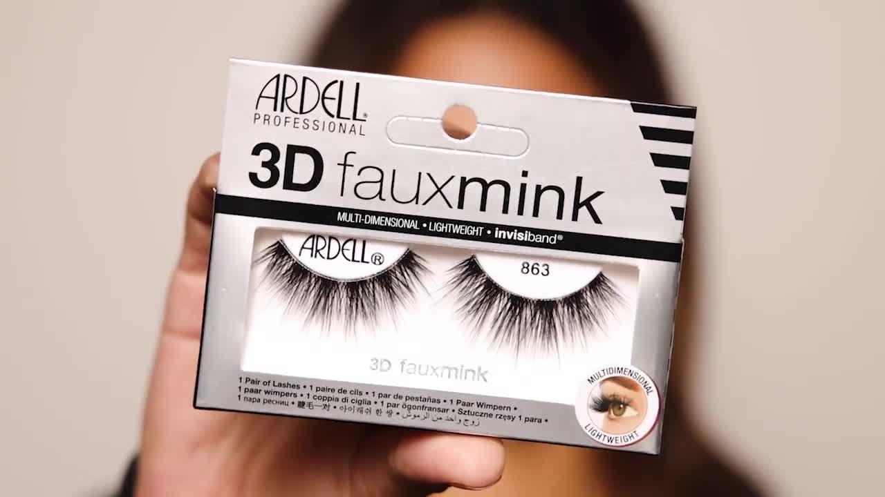 3D Faux Mink Single Strip Lashes #863 - Ardell