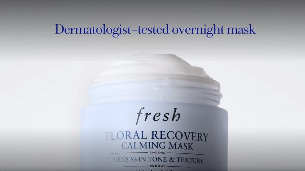 Floral Recovery Overnight Mask with Squalane - 3.3 oz