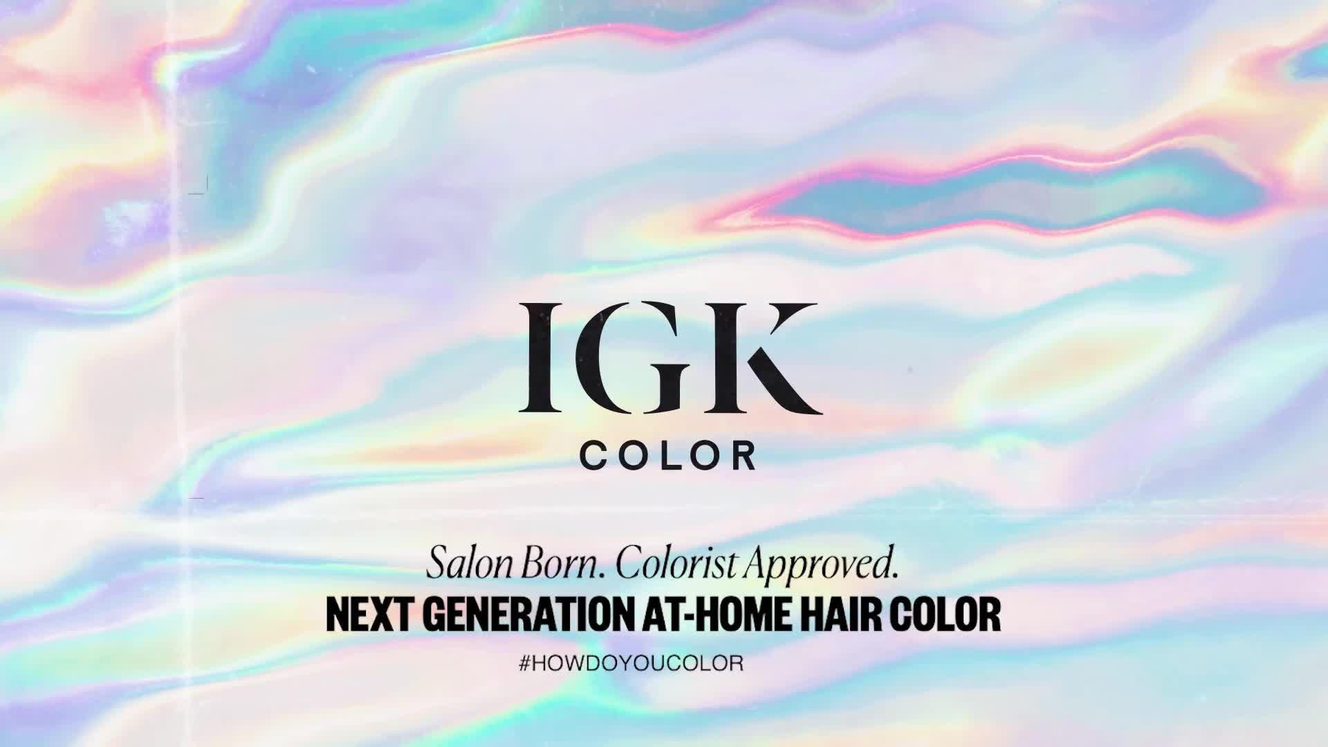 Igk - Permanent Color Kit - Surf Club 9NA