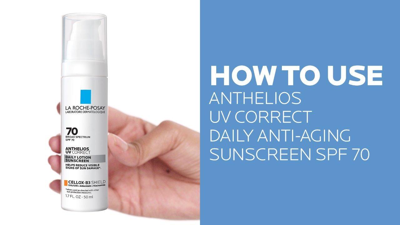 LA ROCHE-POSAY UVIDEA ANTHELIOS 3本セット LA ROCHE-POSAY Uvidea Anthelios Tone-Up Light 30mL SPF50+