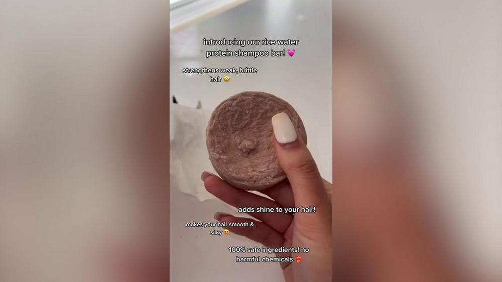 Rice Water Protein Hair Shampoo Bar