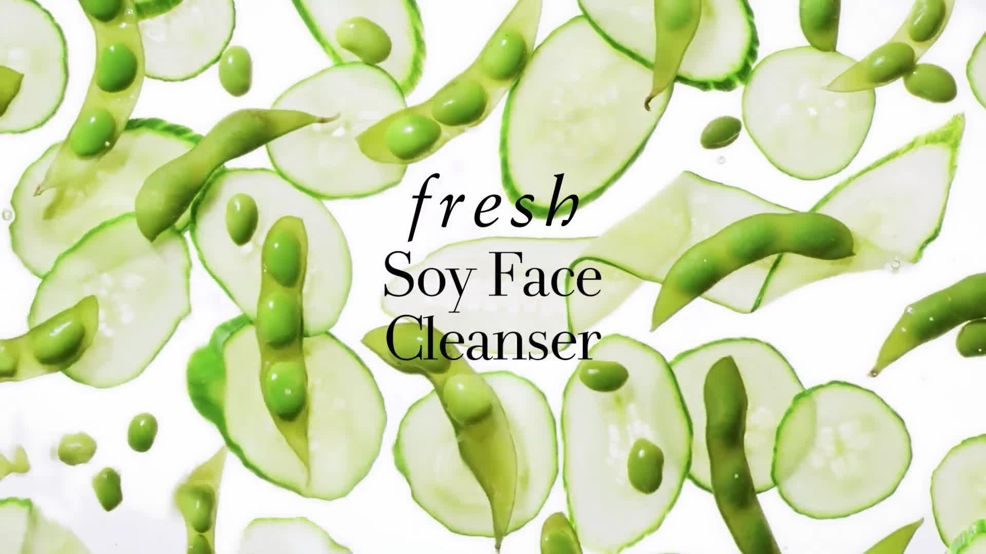 Fresh SOY FACE CLEANSER For all skin type face & eye 20ml / 0.68 oz