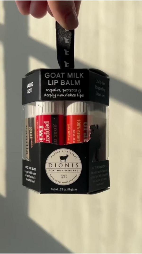 Dionis Goat Milk Lip Balm Gift Set #6