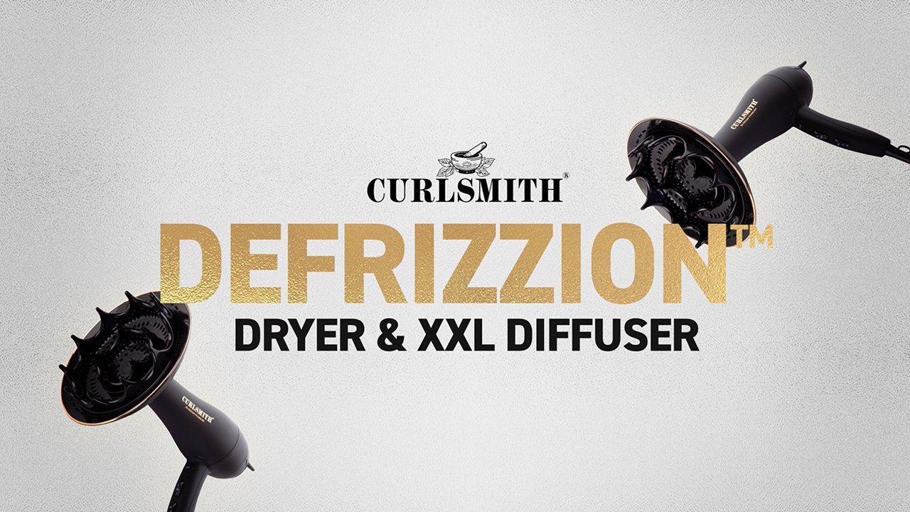 Defrizzion Dryer & XXL Diffuser – Curlsmith USA