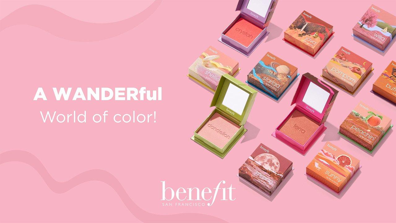 Benefit Cosmetics Wanderful World Silky Soft Powder Blush Mini - Starlaa