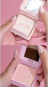 Benefit Cosmetics Tickle Golden Pink Powder Highlighter #9