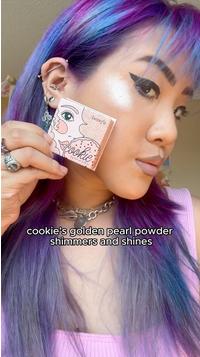 Benefit Cosmetics Tickle Golden Pink Powder Highlighter #10