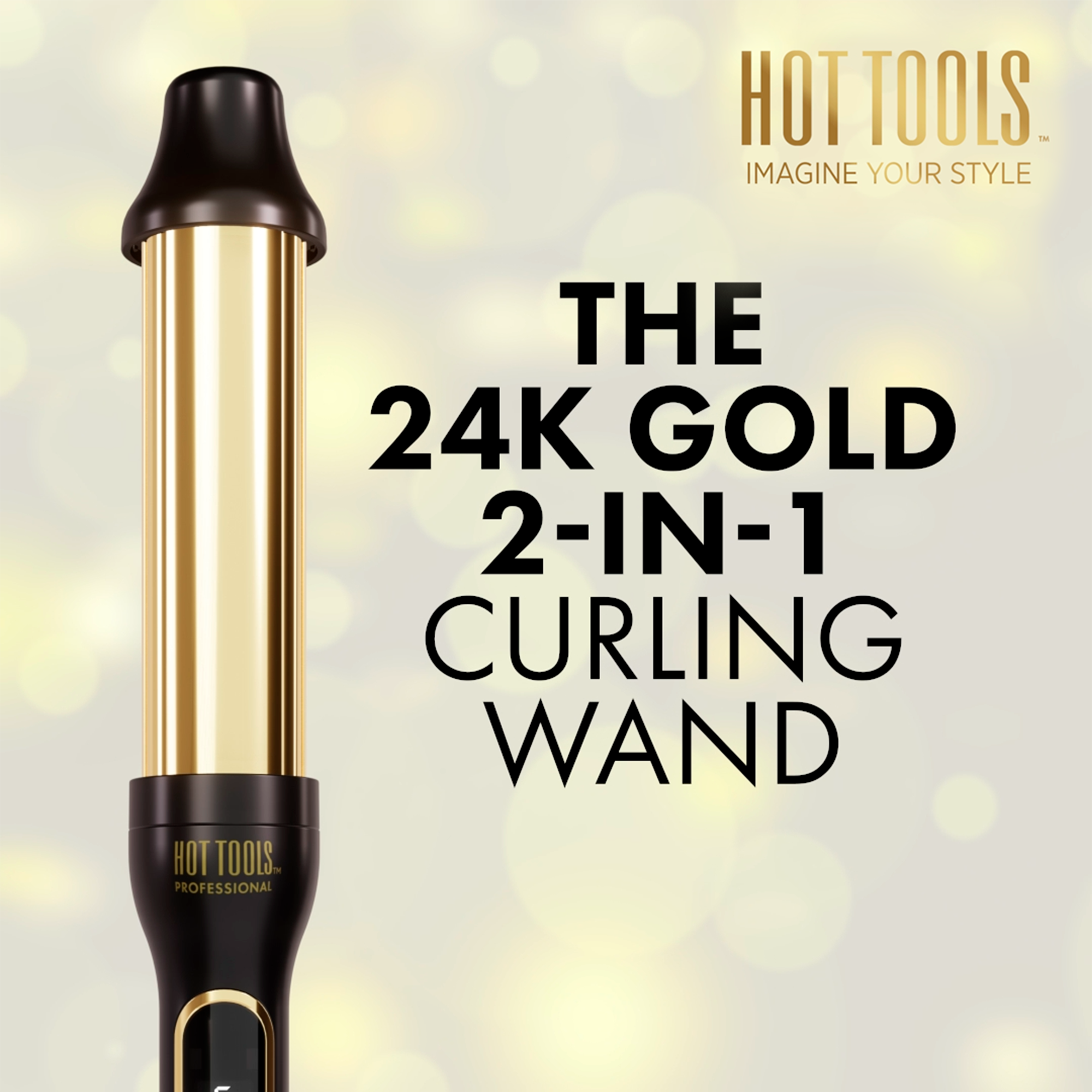 Hot Tools Professional Gold Spring 1-1/2 Curling Iron