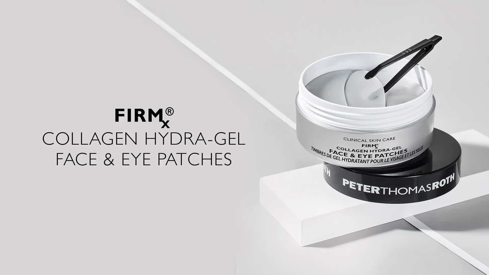 FIRMx Collagen Hydra-Gel Face & Eye Patches - Peter Thomas Roth