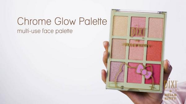 Pixi Pixi + Hello Kitty Chrome Glow Palette #3