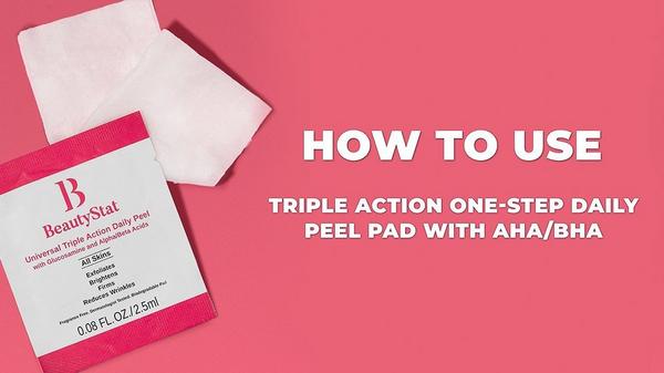 BeautyStat Cosmetics Triple Action One-Step Daily Exfoliating Peel Pad #8