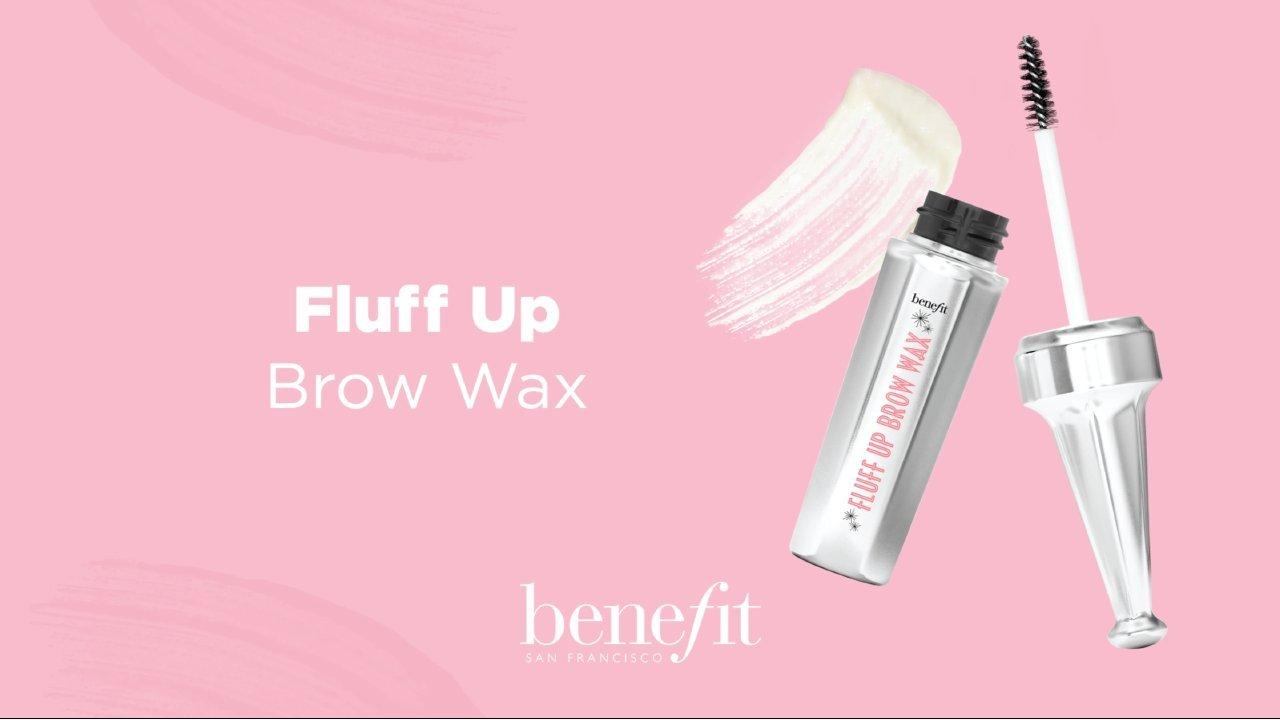 Benefit's Fluff Up Brow Wax Creates Feathery Brows That Last All Day