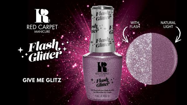 Red Carpet Manicure Flash Glitter Special Effect Gel Polish #7