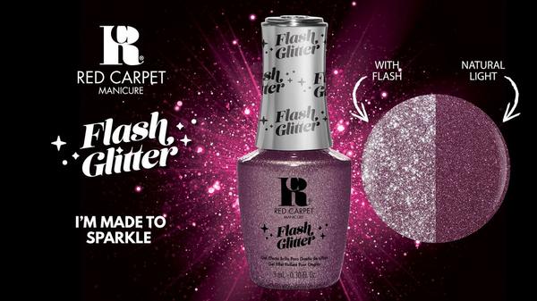 Red Carpet Manicure Flash Glitter Special Effect Gel Polish #7