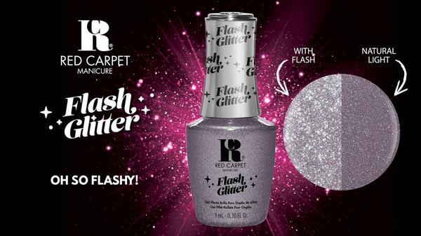 Red Carpet Manicure Flash Glitter Special Effect Gel Polish #7