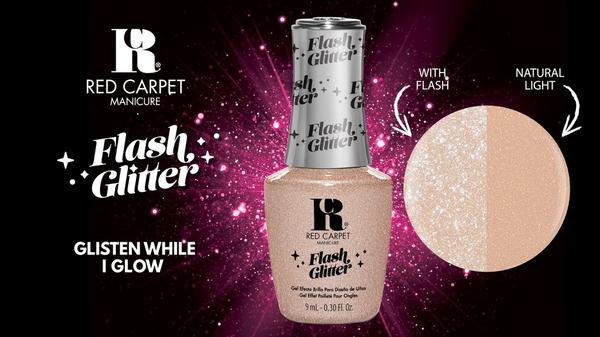 Red Carpet Manicure Flash Glitter Special Effect Gel Polish #7