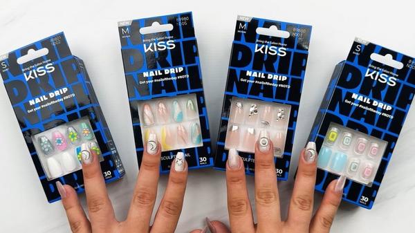 Kiss Nail Drip Glue-On Fake Nails #8