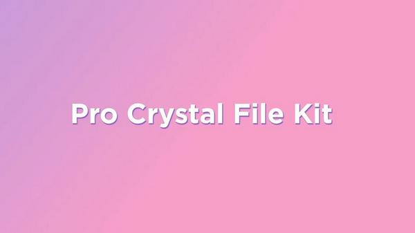 Flowery Pro Crystal File Kit #8