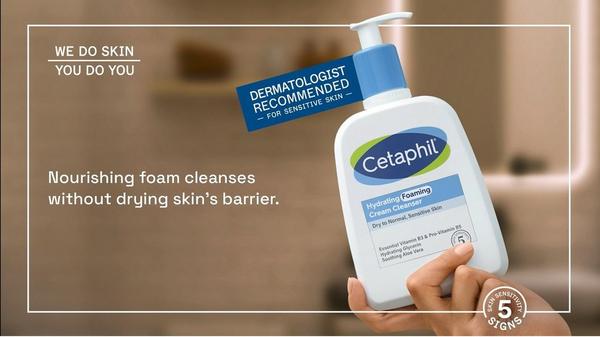 Cetaphil Hydrating Foaming Cream Cleanser #8