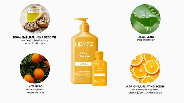 Hempz Citrus Blossom Body Moisturizer with Vitamin C #8