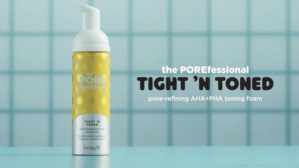 Benefit Cosmetics The POREfessional Tight 'n Toned Pore-Refining AHA+PHA Toner #9