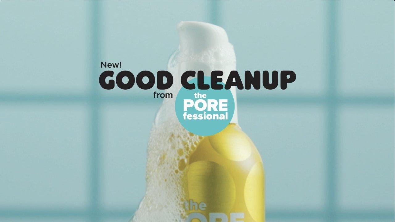 The POREfessional Good Cleanup Foaming Cleanser - Benefit Cosmetics
