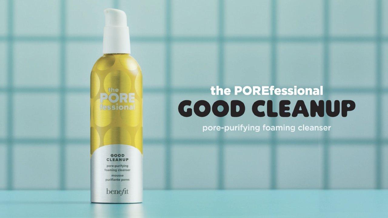 The POREfessional Good Cleanup Foaming Cleanser - Benefit Cosmetics