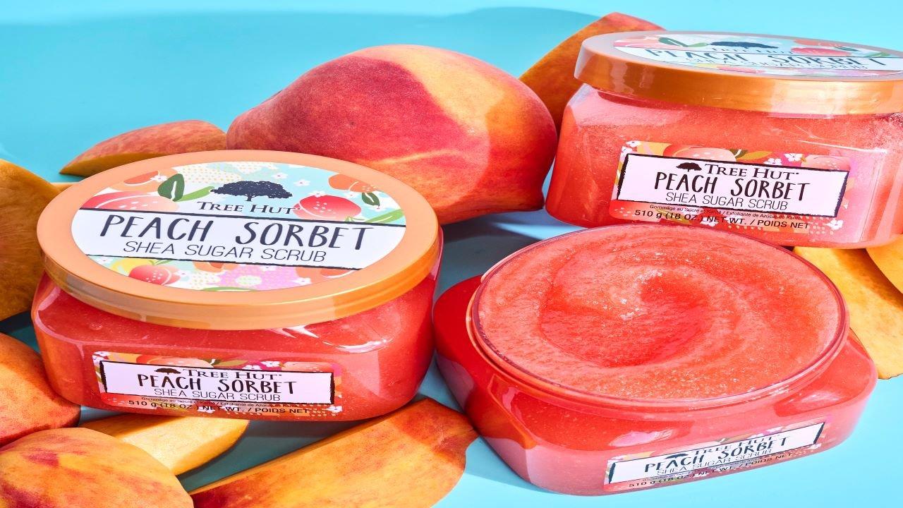 Peach Sorbet Shea Sugar Body Scrub