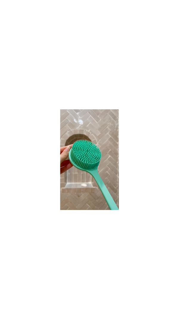 Earth Therapeutics Silicone Soft Dual Sided Back Brush #6