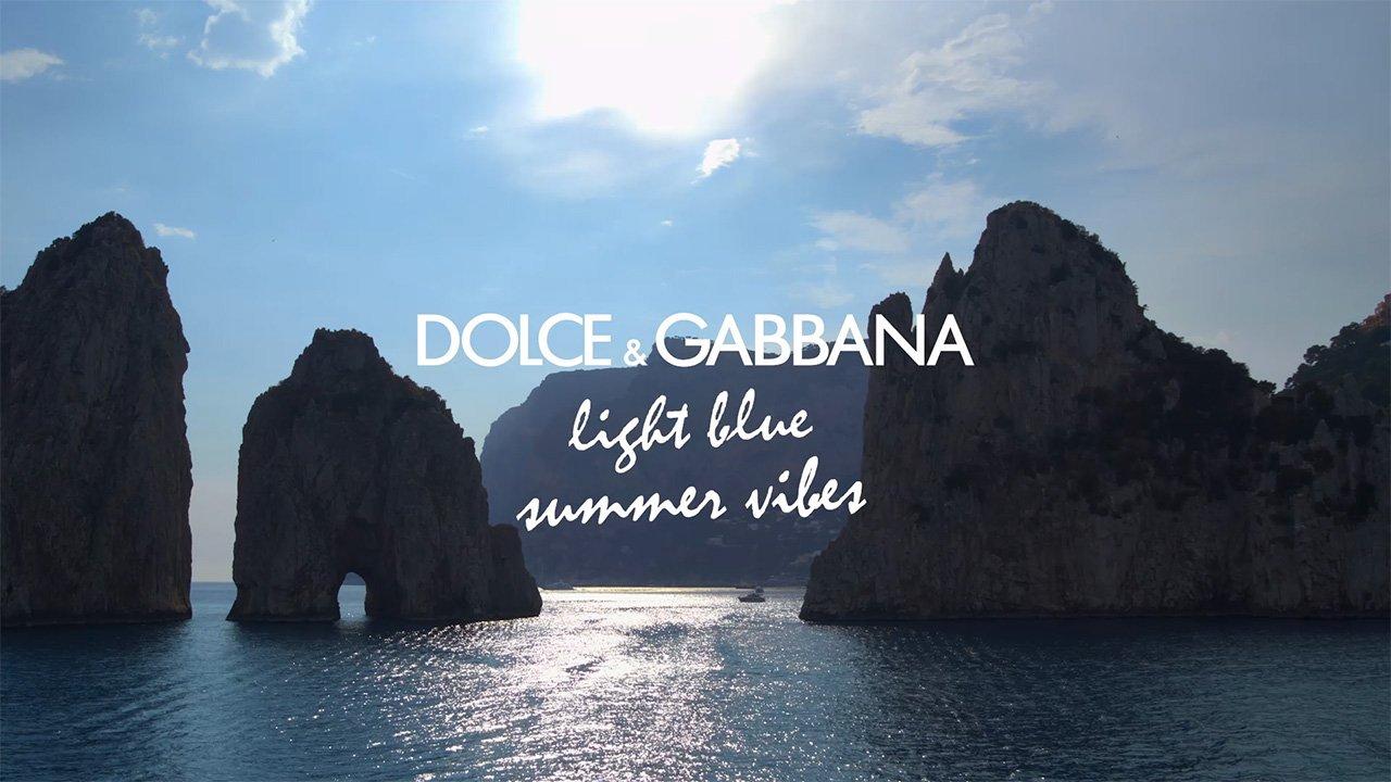 Dolce & Gabbana Light Blue Summer Vibes Perfume Ad (2023)