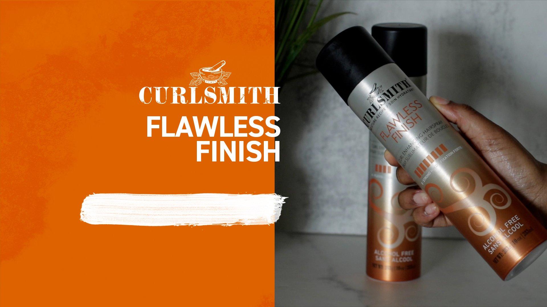 Flawless Finish Hairspray - Flexible Hold – Curlsmith USA