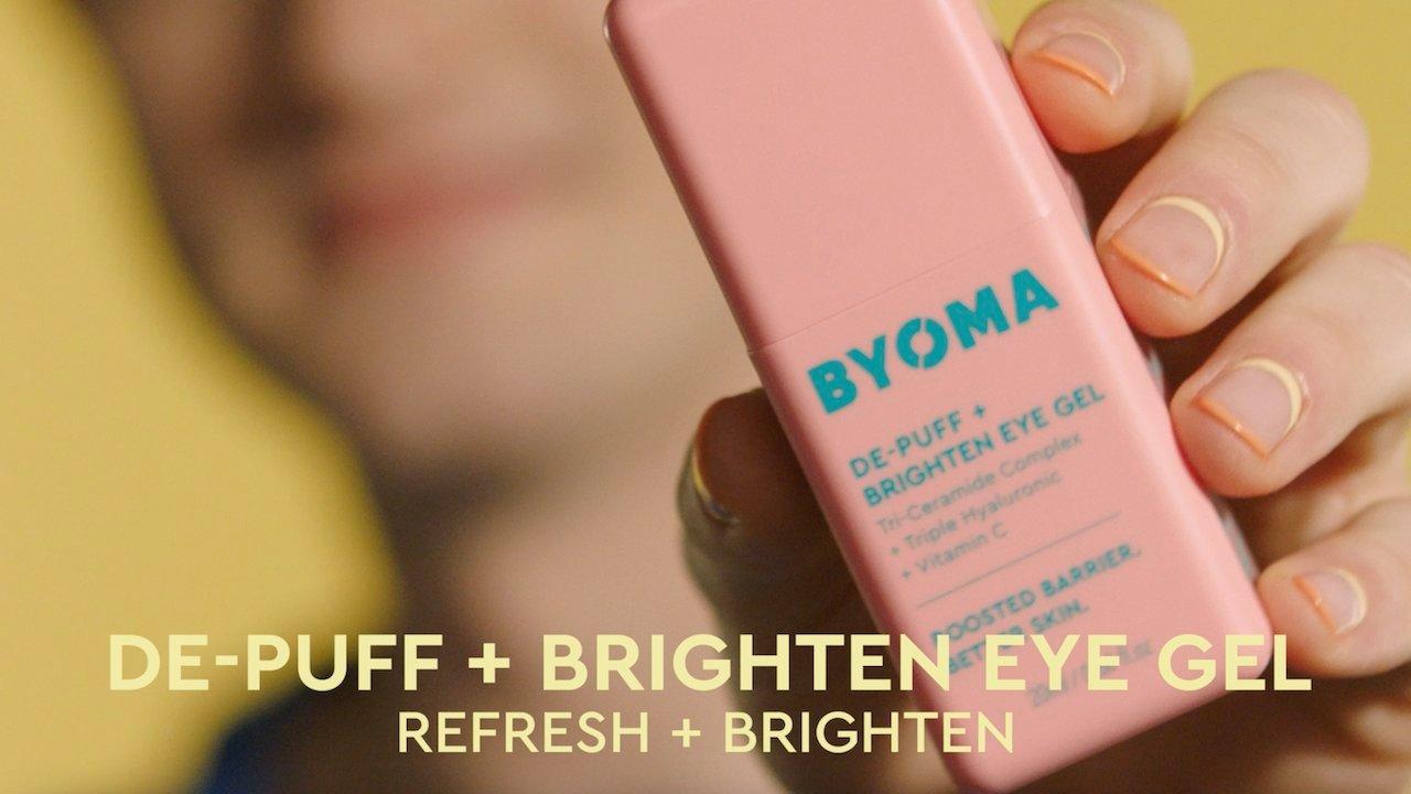 De-puff and Brightening Eye Gel - BYOMA