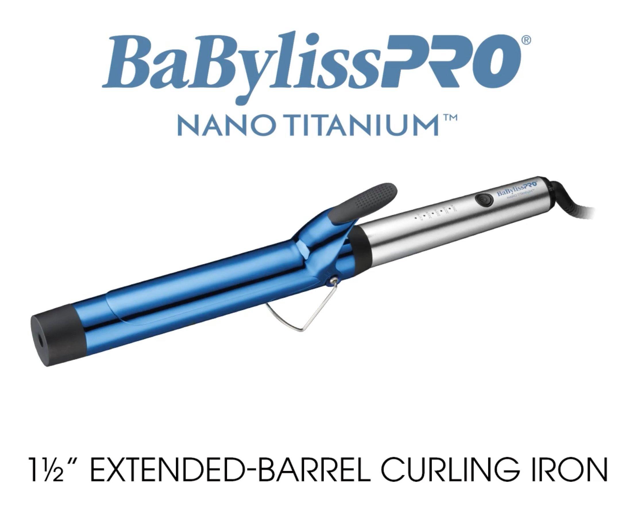 BaBylissPRO - Nano Titanium Curling Iron