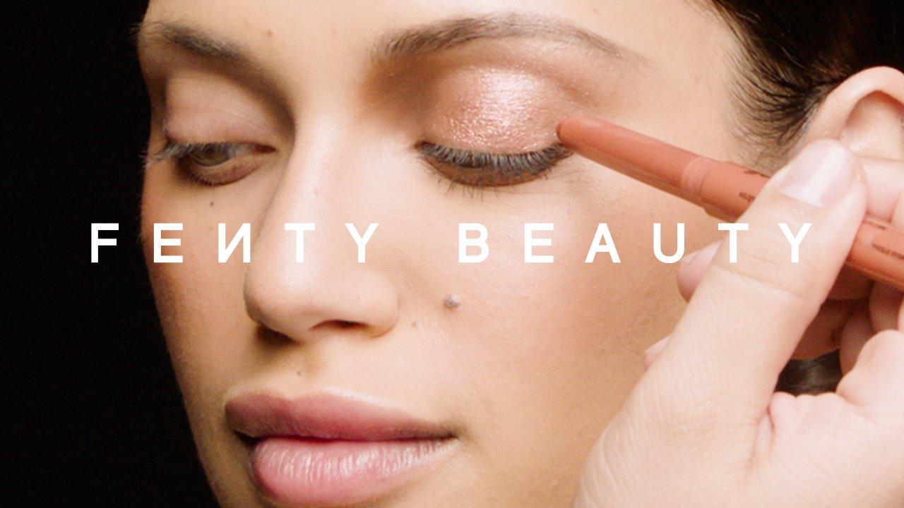 Rihanna's White Eyeliner May Be a New Fenty Beauty Product