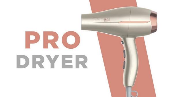 Conair InfinitiPRO By Conair 1875W Frizz-Free Pro Titanium Ceramic AC Dryer #8