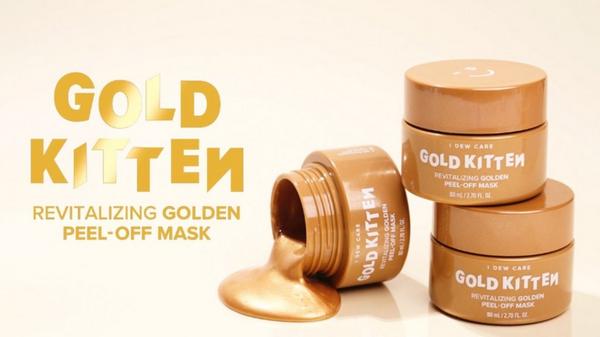 I Dew Care Gold Kitten Revitalizing Golden Peel-Off Mask #7