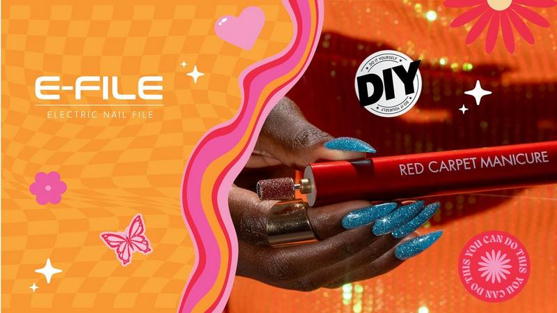 Red Carpet Manicure Portable DIY Electric Nail File #4