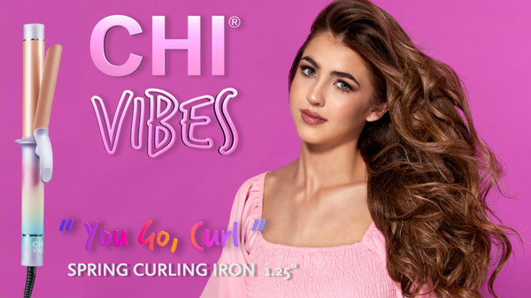 Chi Vibes "You Go, Curl" 1.25" Curling Iron #8